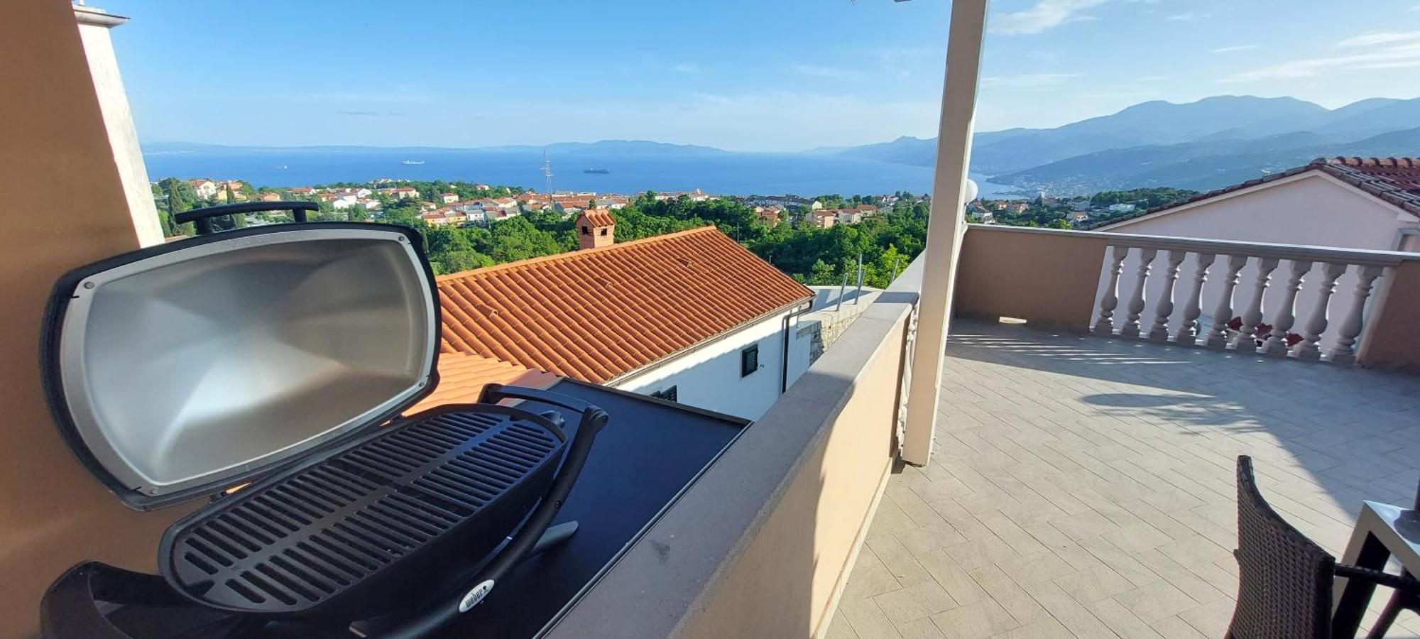 Apartments Villa Kastav In Old Town Center With Sea View And Parking Luaran gambar